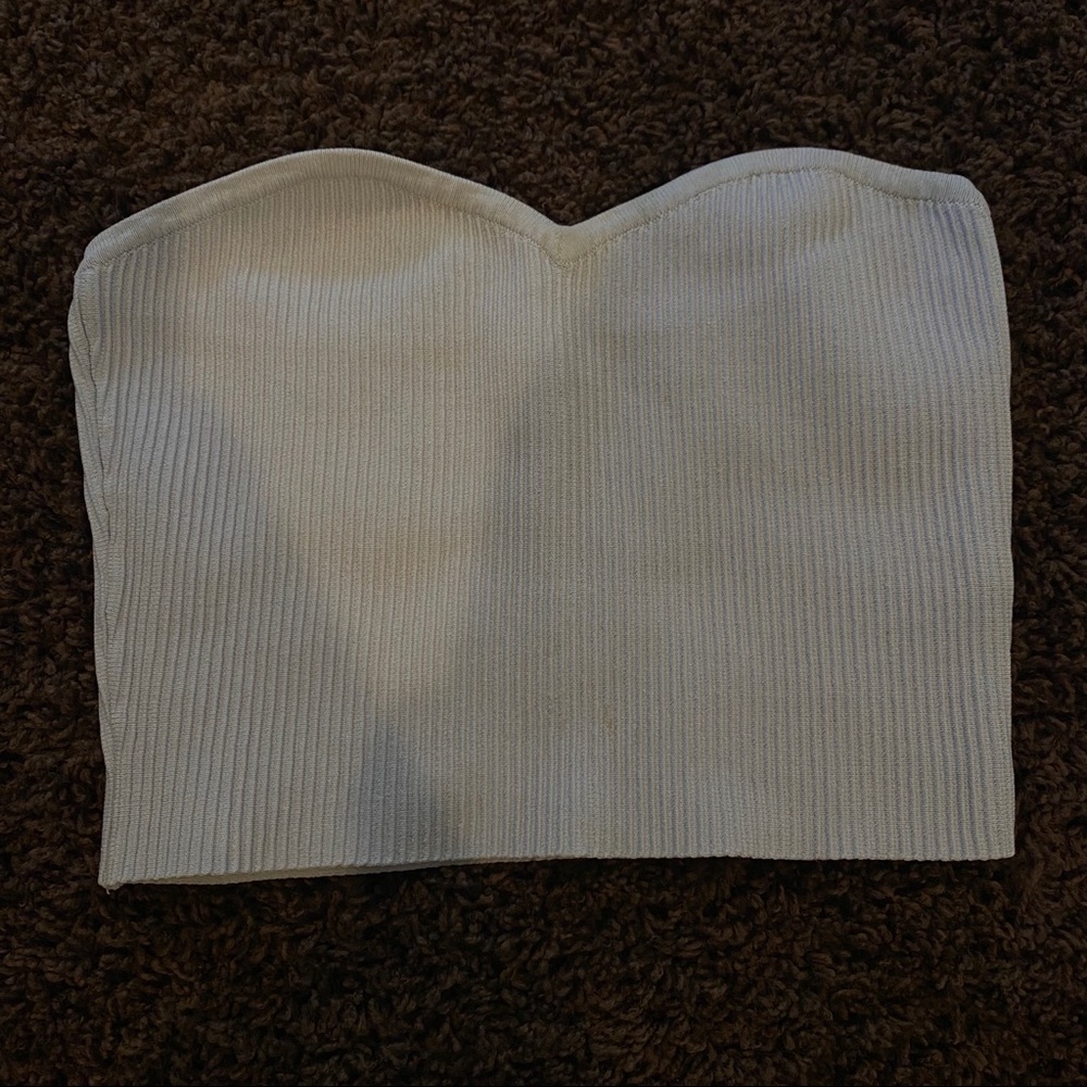 LA hearts ribbed crop top